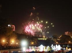 Открытие светомузыкального фонтана. Фото Вячеслав Реутов.